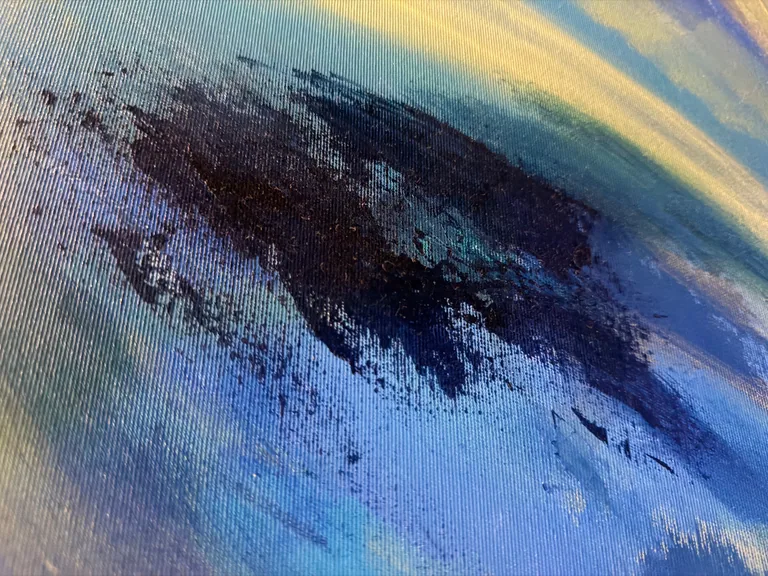 Surface detail — Celestial Drift by Alyne Perfeito