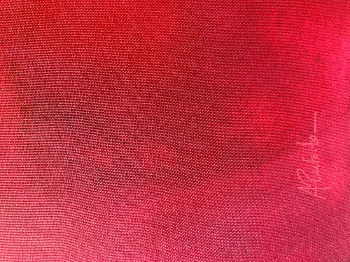 Signature — Fire of Devotion by Alyne Perfeito, 100 x 150 cm (39.4 x 59.1 in)