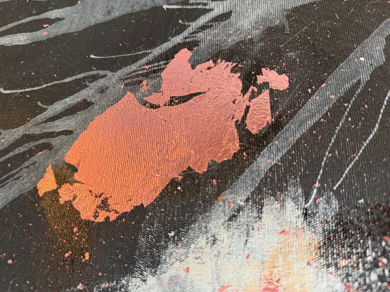 Surface detail — Genesis of Flame by Alyne Perfeito
