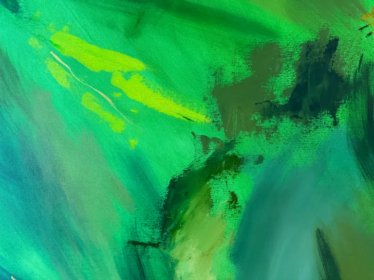 Surface detail — Vegetal Dawn by Alyne Perfeito