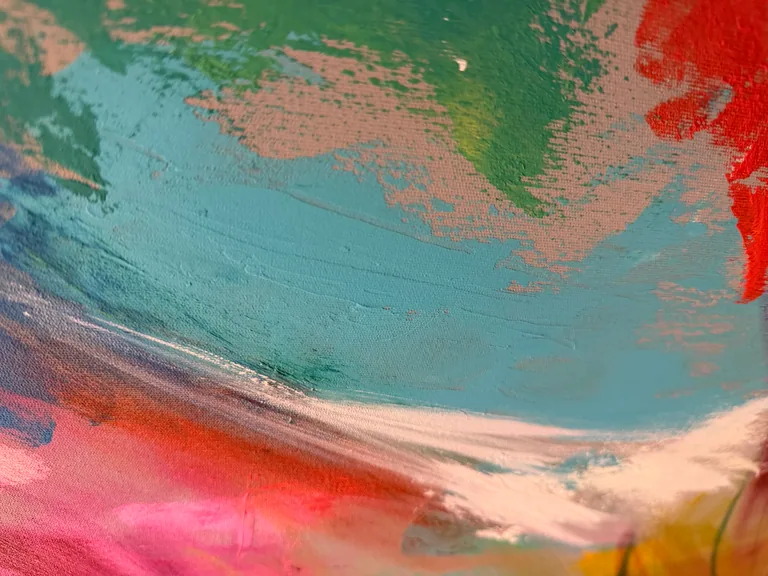 Surface detail — Vibrant Awakening by Alyne Perfeito