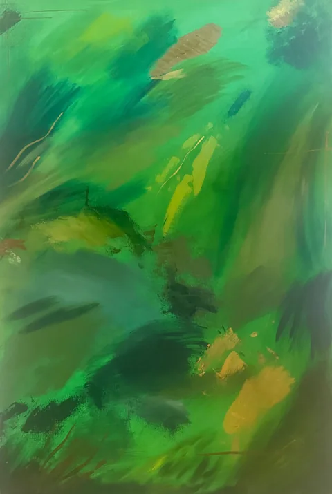 Vegetal Dawn — full view